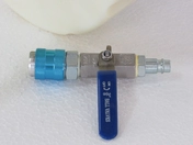 Automated baking set with dough gun