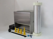 Dimensions of Wonder Roller machine displayed