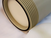 Nozzle attachment for pneumatic dough gun