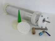 Pneumatic dough gun for 4 kg dough
