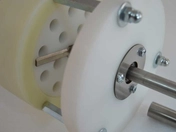 Pneumatic dough gun for 8 kg dough